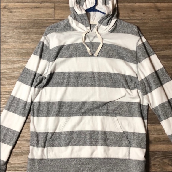Other - Men’s urban pipeline and striped hooded sweatshirt
